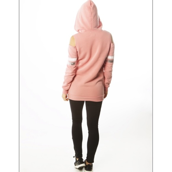 HOST PICK 💕 LAST CALL‼️ DONATING TO FIRE VICTIMS‼️ HOODED SWEATSHIRT Womens M L - Picture 4 of 12